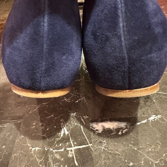 MGemi Navy Suede Gia Size 37 - Picture 3 of 4